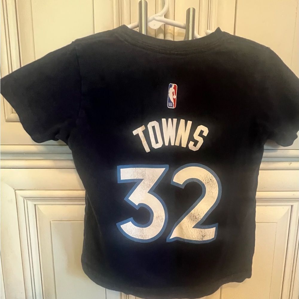 KAT #32 Minnesota Timberwolves Toddler NBA Shirt 2T